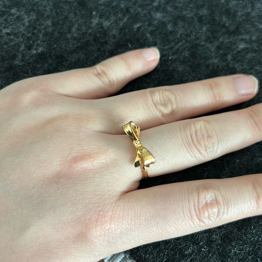 Kate spade bow ring size 7.5